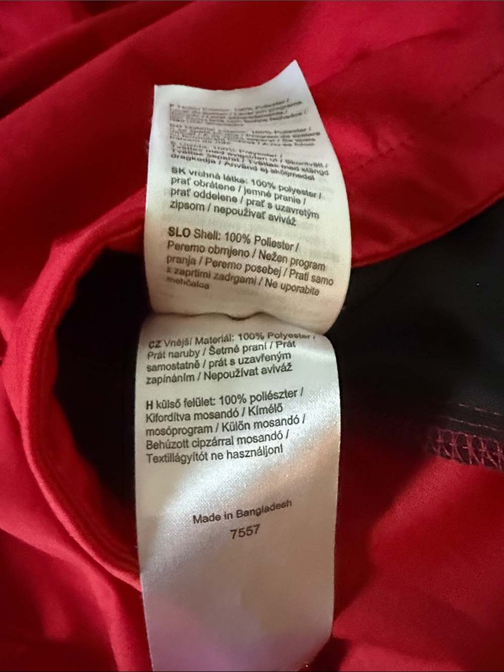 Men’s Red Softshell Jacket - Picture 13 of 15